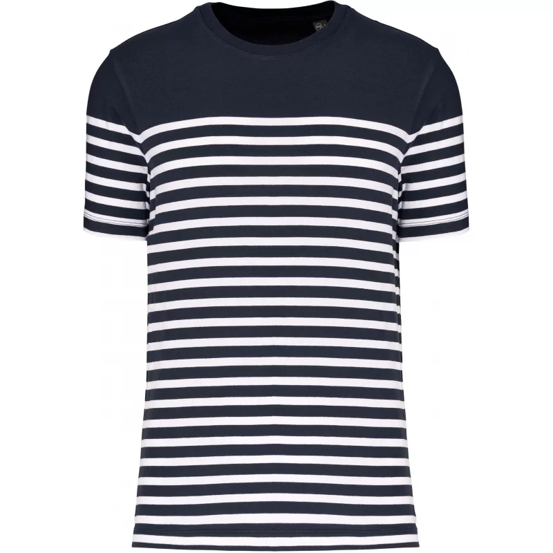 T-shirt marin col rond Bio homme