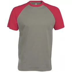 Baseball - t-shirt bicolore manches courtes