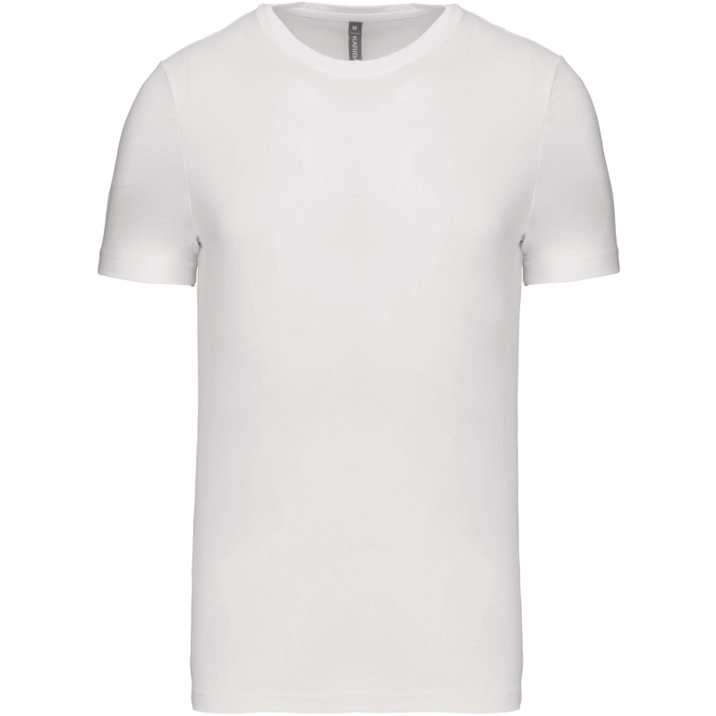 T-shirt col rond manches courtes