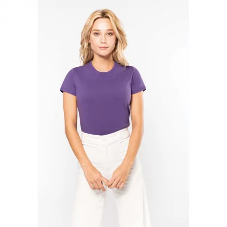 T-shirt col rond manches...