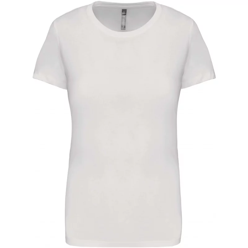 T-shirt col rond manches courtes femme