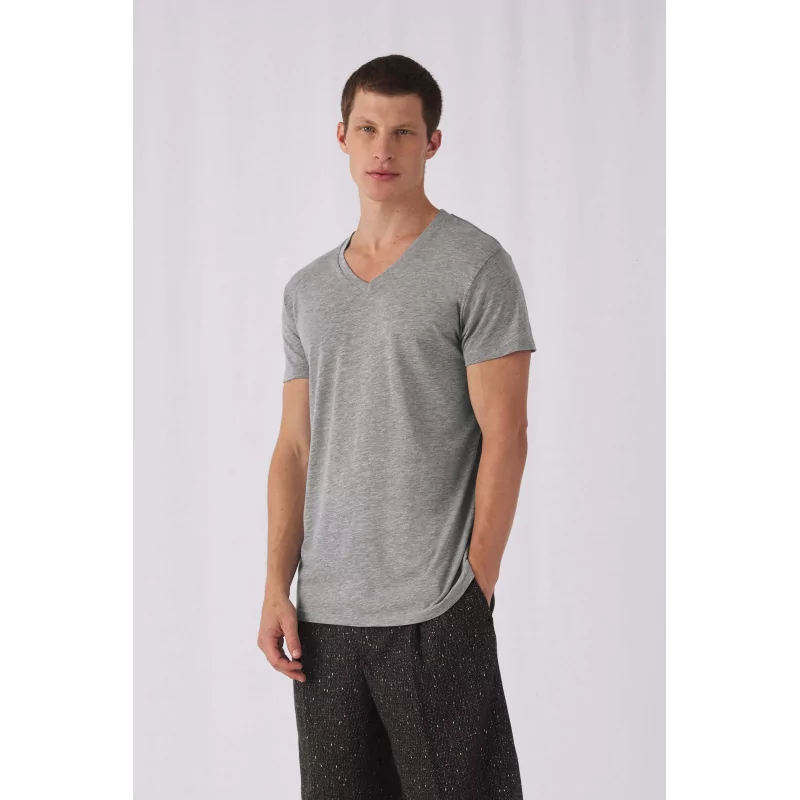 T-shirt Triblend col V Homme