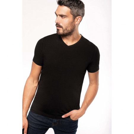 T-shirt manches courtes col...