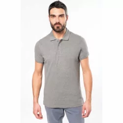 Polo piqué Bio manches courtes homme