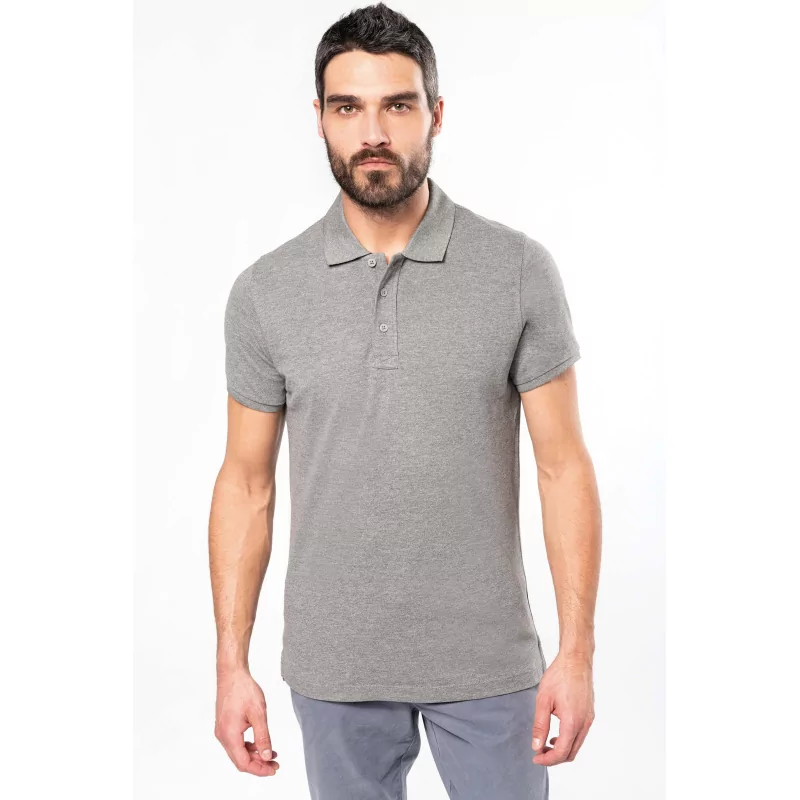 Polo piqué Bio manches courtes homme