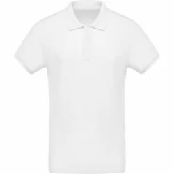 Polo piqué Bio manches courtes homme