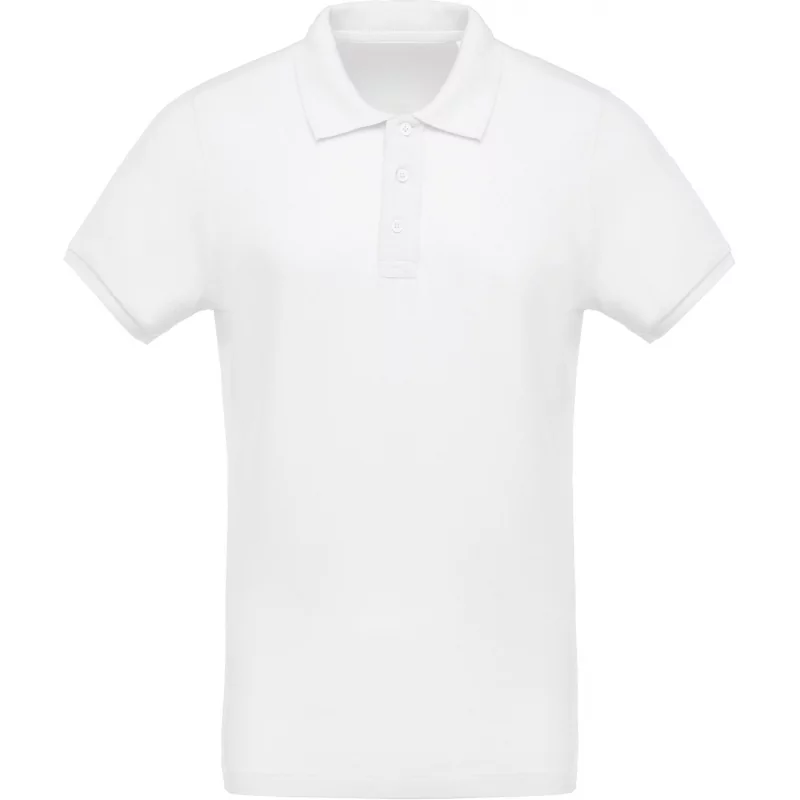 Polo piqué Bio manches courtes homme