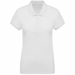 Polo piqué Bio manches courtes femme