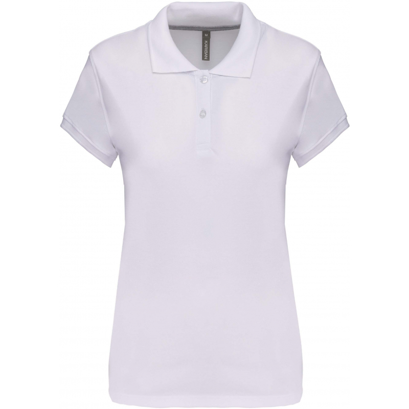 Polo manches courtes femme