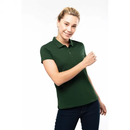 Polo piqué manches courtes...