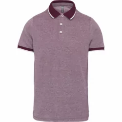 Polo bicolore homme