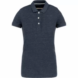 Polo vintage manches courtes femme