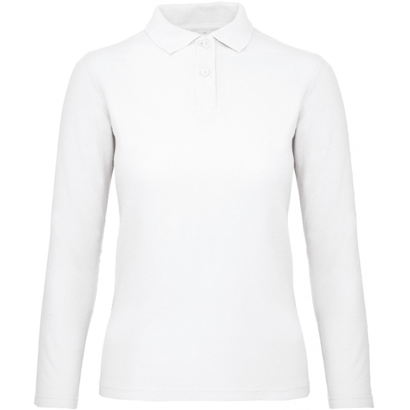 Polo femme ID.001 manches longues
