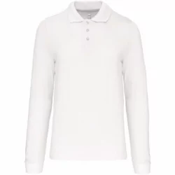 Polo manches longues homme