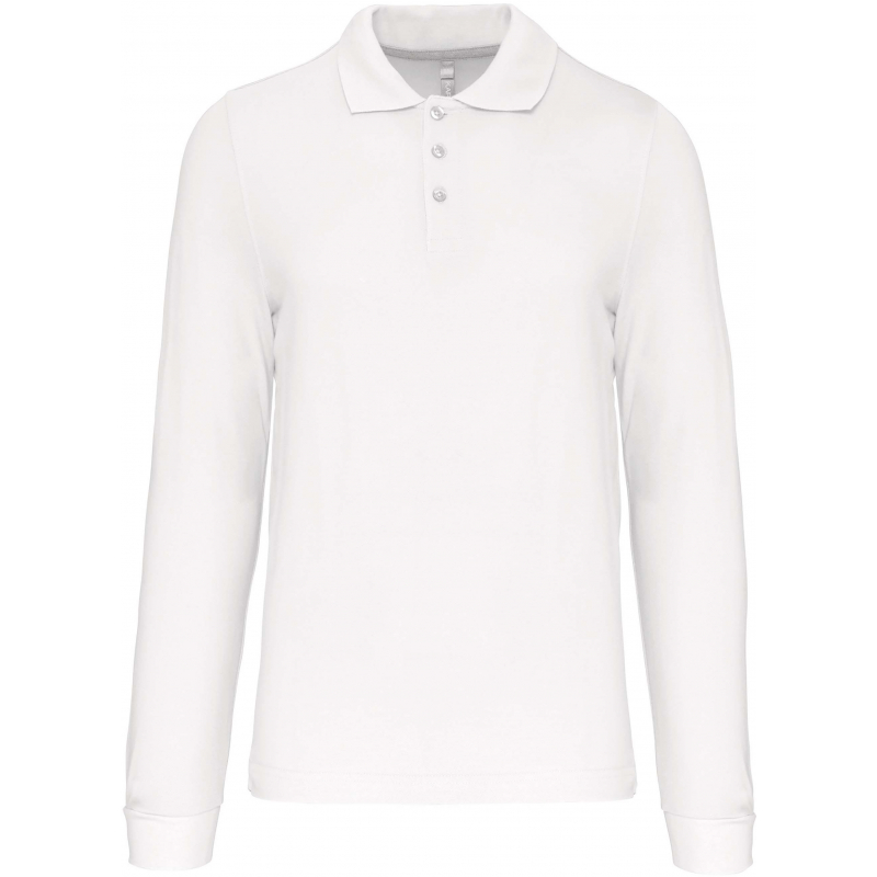 Polo manches longues homme
