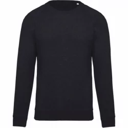 Sweat-shirt Bio col rond manches raglan homme