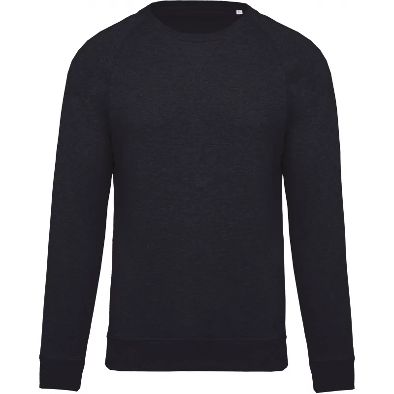 Sweat-shirt Bio col rond manches raglan homme