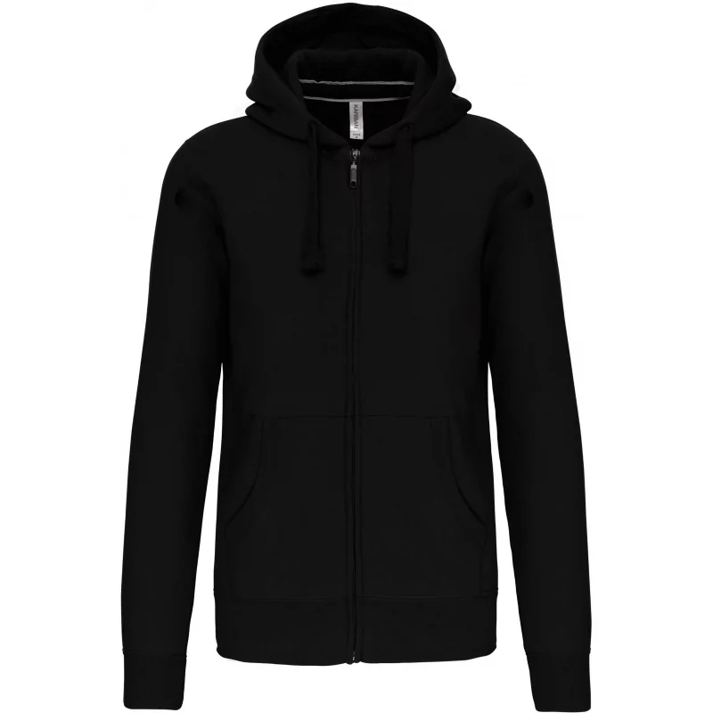 Sweat-shirt zippé capuche homme