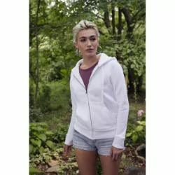 SWEAT-SHIRT FEMME ZIPPÉ CAPUCHE PREMIUM -62-118-0