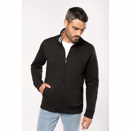 Veste molleton zippée homme...
