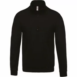 Sweat-shirt col zippé