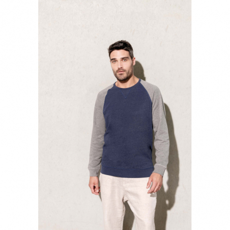 Sweat-shirt Bio bicolore...