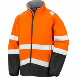 VESTE SOFTSHELL HAUTE VISIBILITE