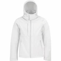 VESTE SOFTSHELL CAPUCHE HOMME