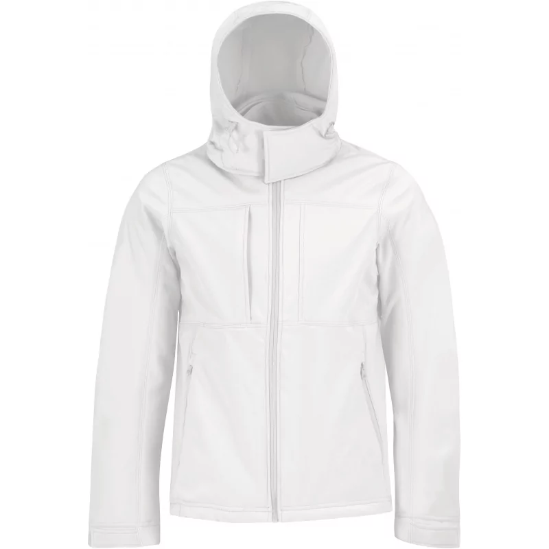 VESTE SOFTSHELL CAPUCHE HOMME