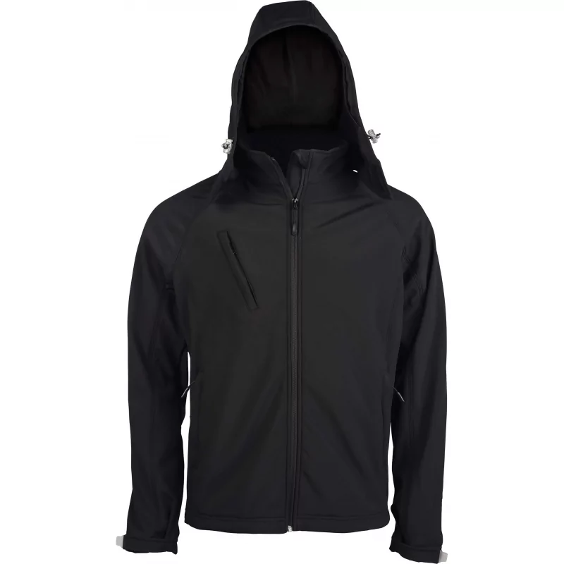 Veste softshell à capuche amovible