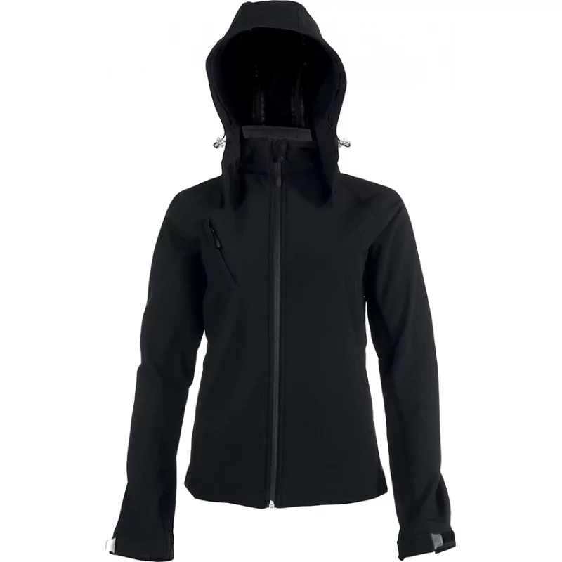 Veste softshell à capuche amovible femme