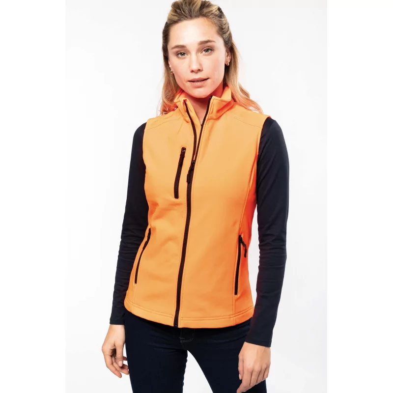 Bodywarmer softshell 3 couches femme