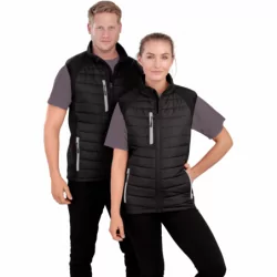 GILET SOFTSHELL REMBOURRÉ BLACK COMPASS RECYCLÉ