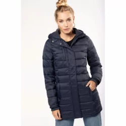 Parka doudoune légère à capuche femme