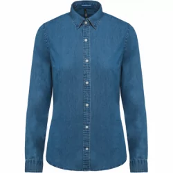 Chemise denim femme