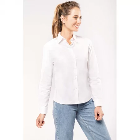 Chemise popeline manches...