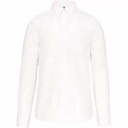 Chemise oxford lavée manches longues