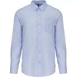 Chemise oxford manches longues