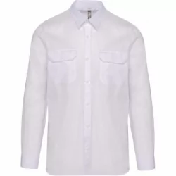 Chemise safari manches longues homme