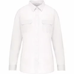 Chemise safari manches longues femme