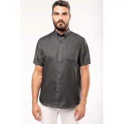 Chemise manches courtes sans repassage