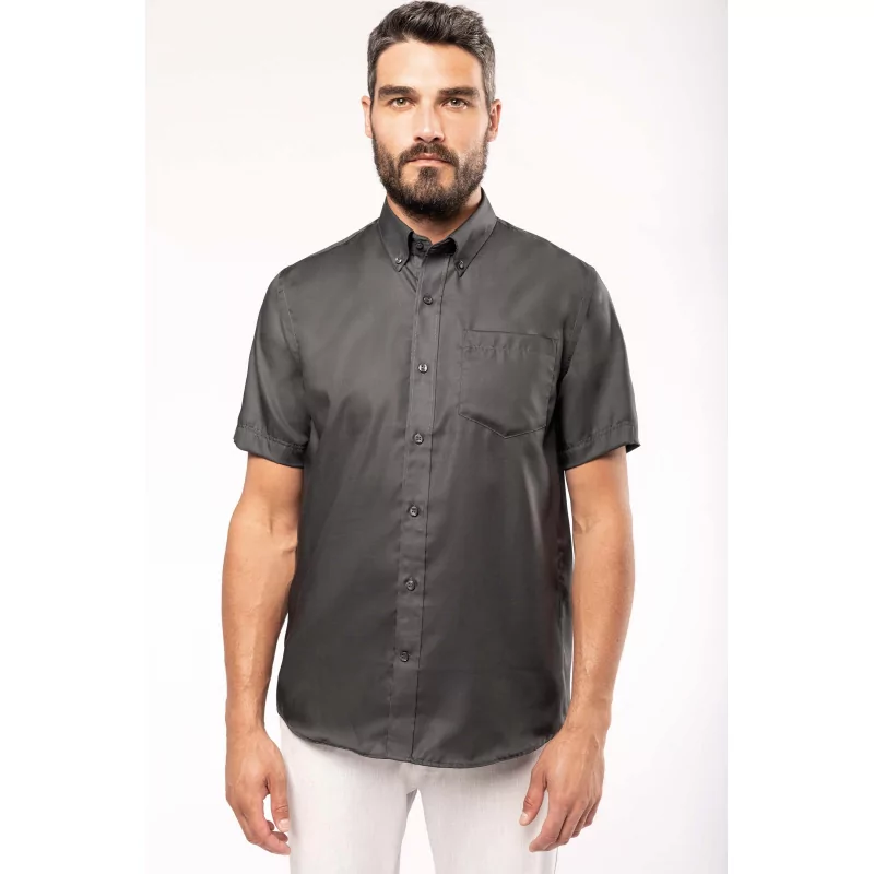 Chemise manches courtes sans repassage