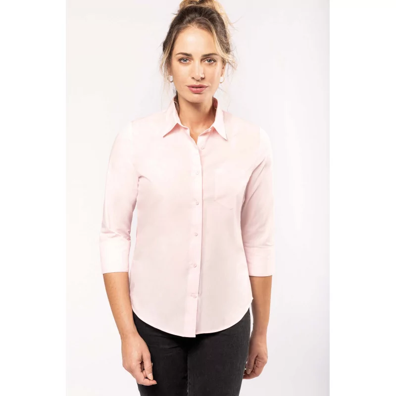 Chemise manches 3/4 femme