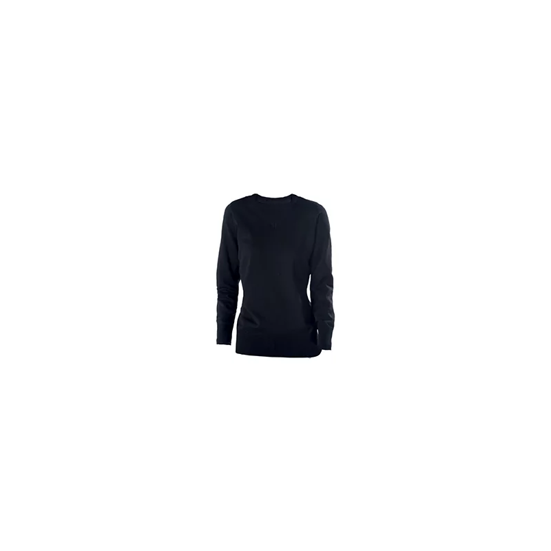 Pull col V femme