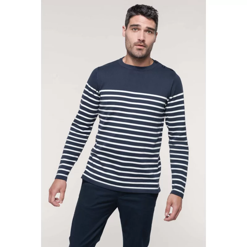 Pull marin homme
