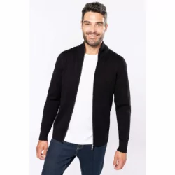 Cardigan zippé
