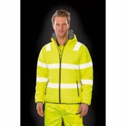 Veste de sécurité recyclée ripstop padded