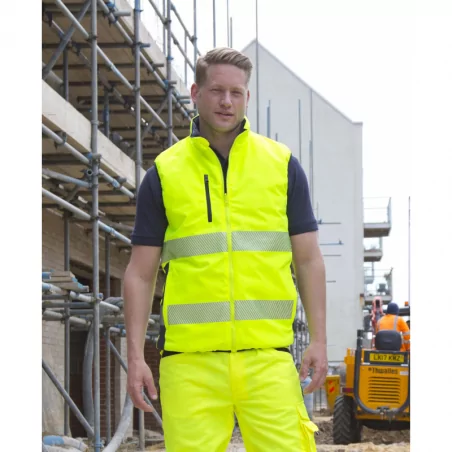 Bodywarmer de sécurité...