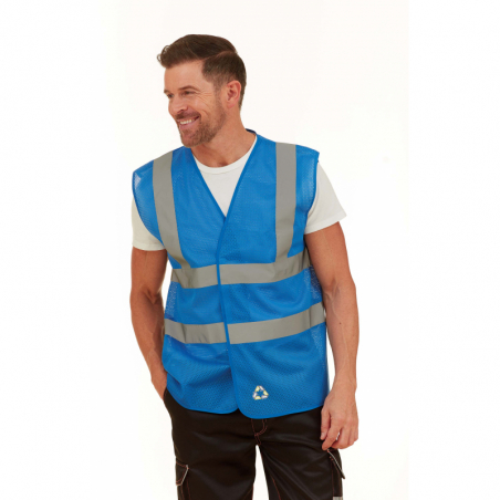 Gilet haute visibilité à...