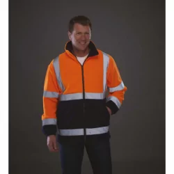 Veste polaire haute visibilité